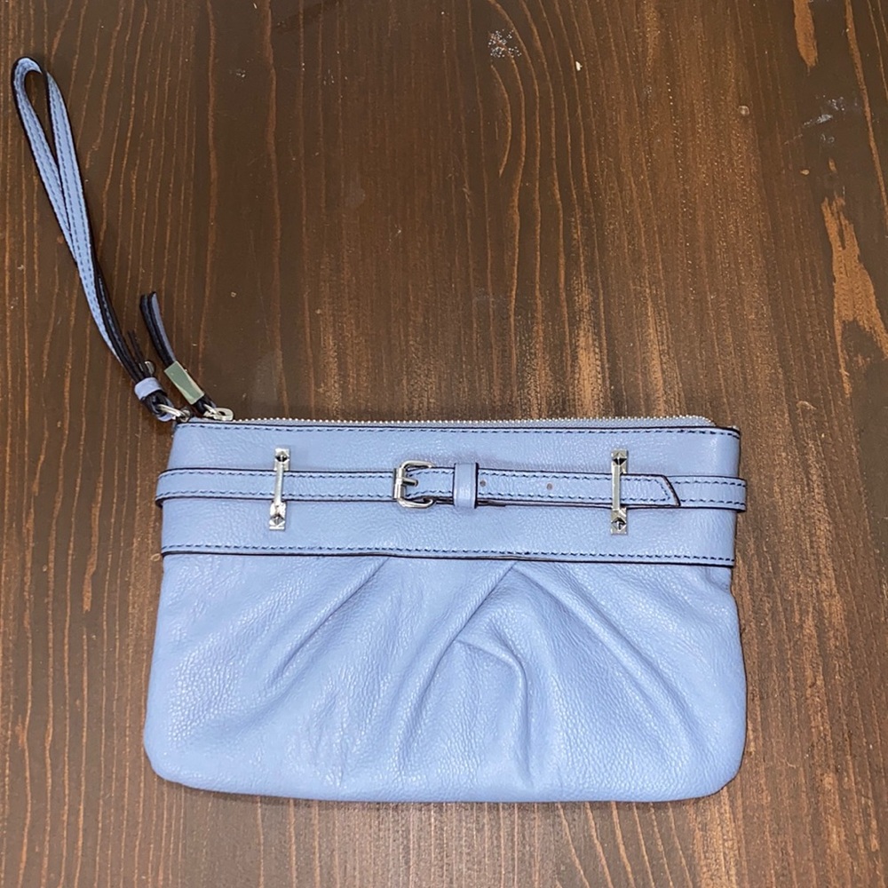 Light Blue Wallet/Wristlet